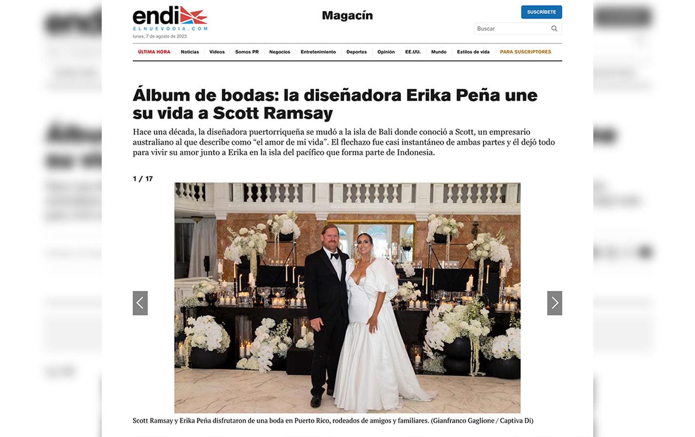 EL NUEVO DIA AUGUST 2023 - Erika Peña