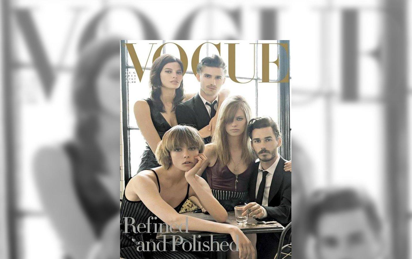 Erika Peña Featured in VOGUE Italia July 2014 - Erika Peña