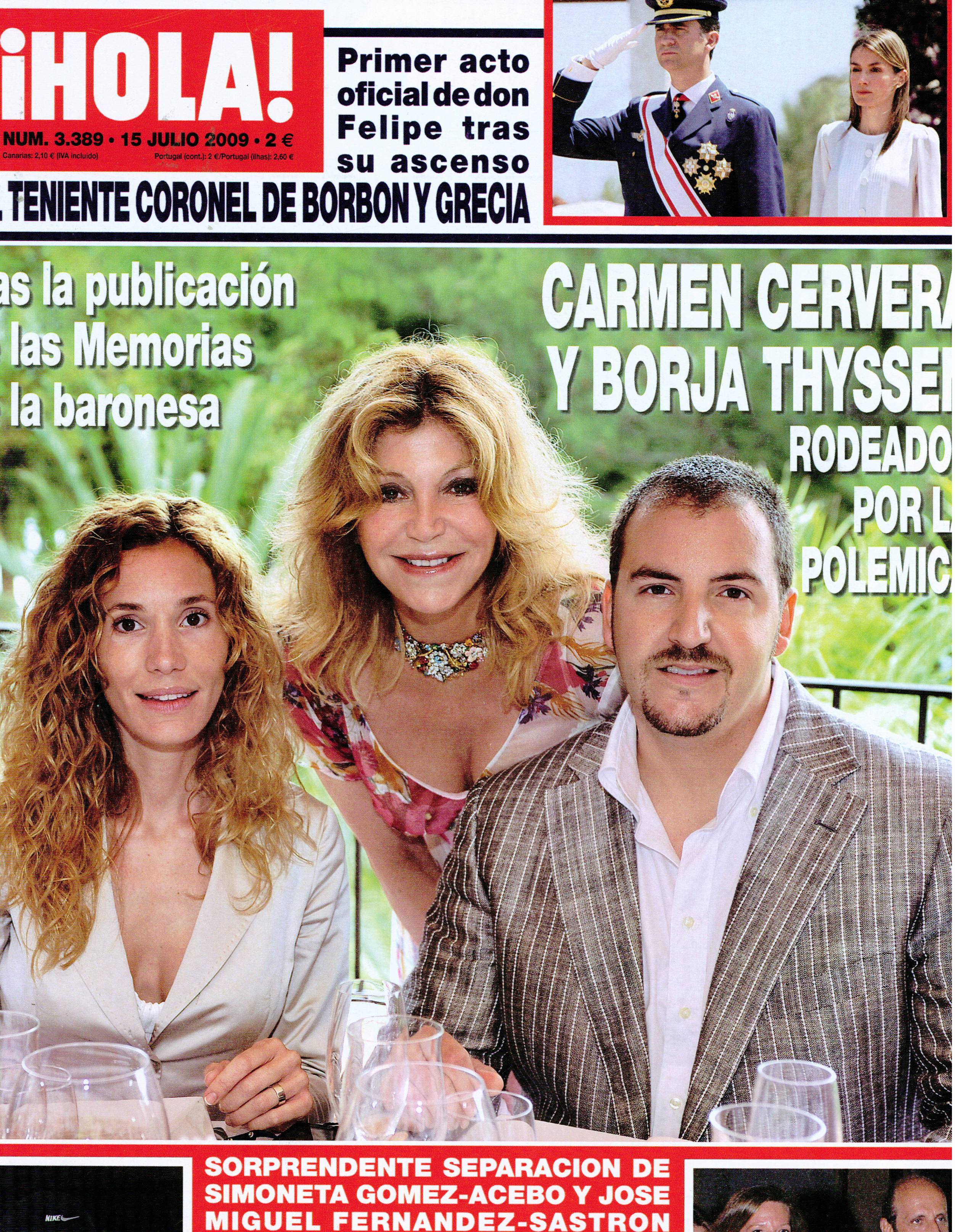 Hola! July 2009 Magazine - Erika Peña