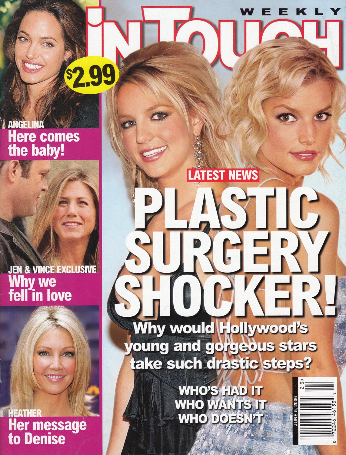 InTouch June 2006 Magazine - Erika Peña