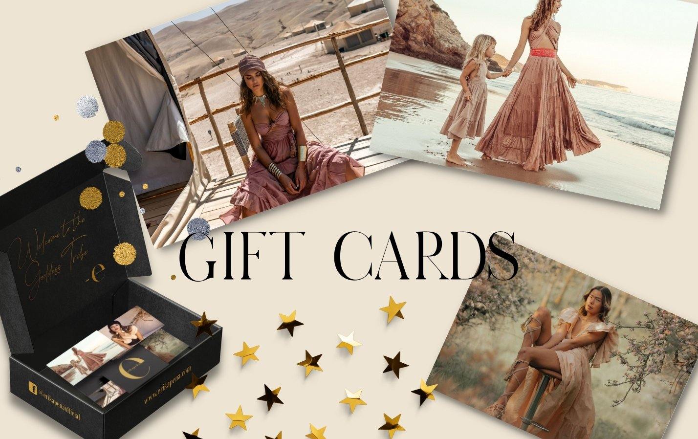 GIFT CARDS - Erika Peña