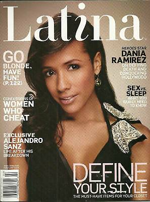 Latina February 2008 Magazine - Erika Peña