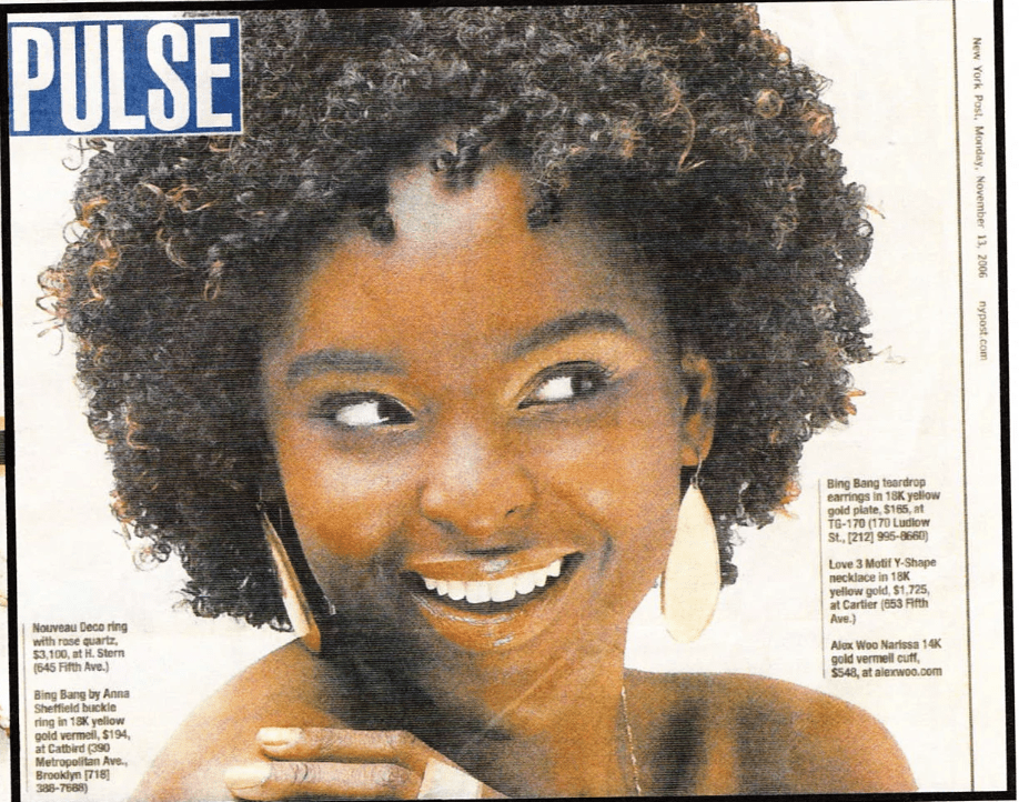 New York Post November 2006 Newspaper - Erika Peña