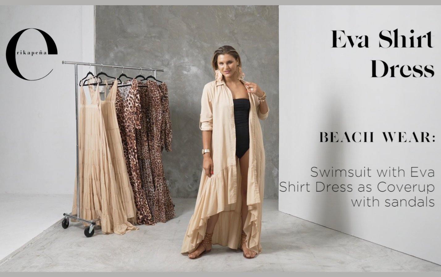 STYLE AS YOU LIKE: EVA SHIRT DRESS - Erika Peña