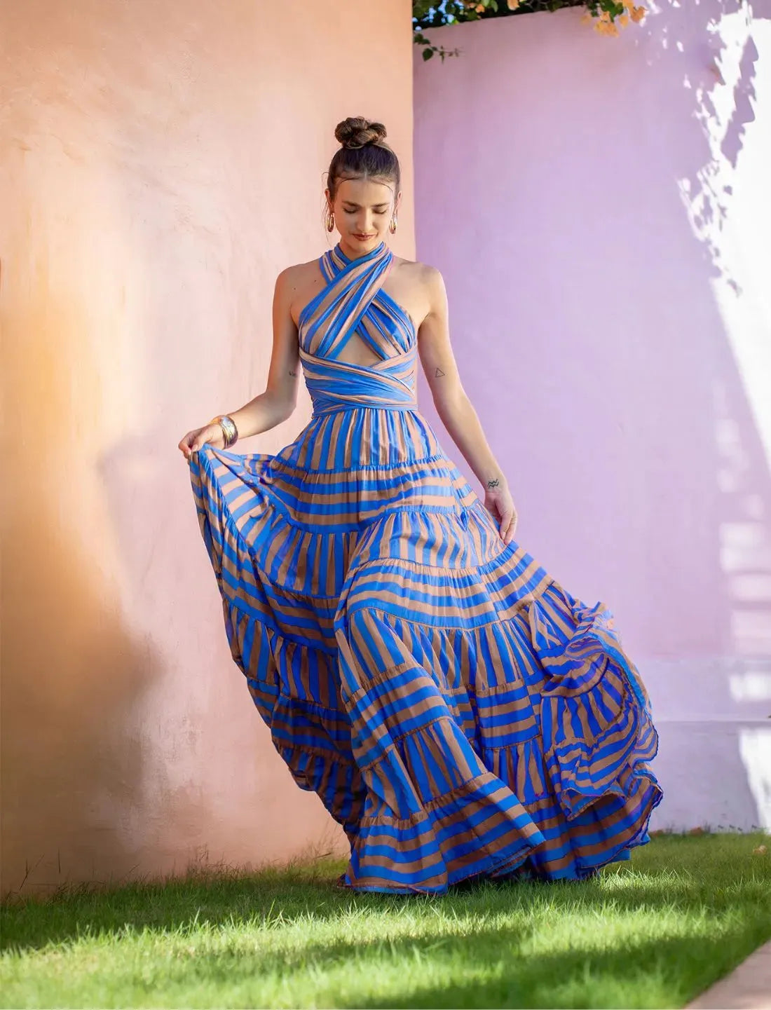 SELMA WOMEN BOHEMIAN MAXI DRESS