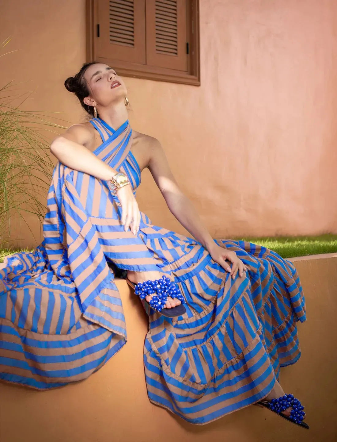 SELMA WOMEN BOHEMIAN MAXI DRESS