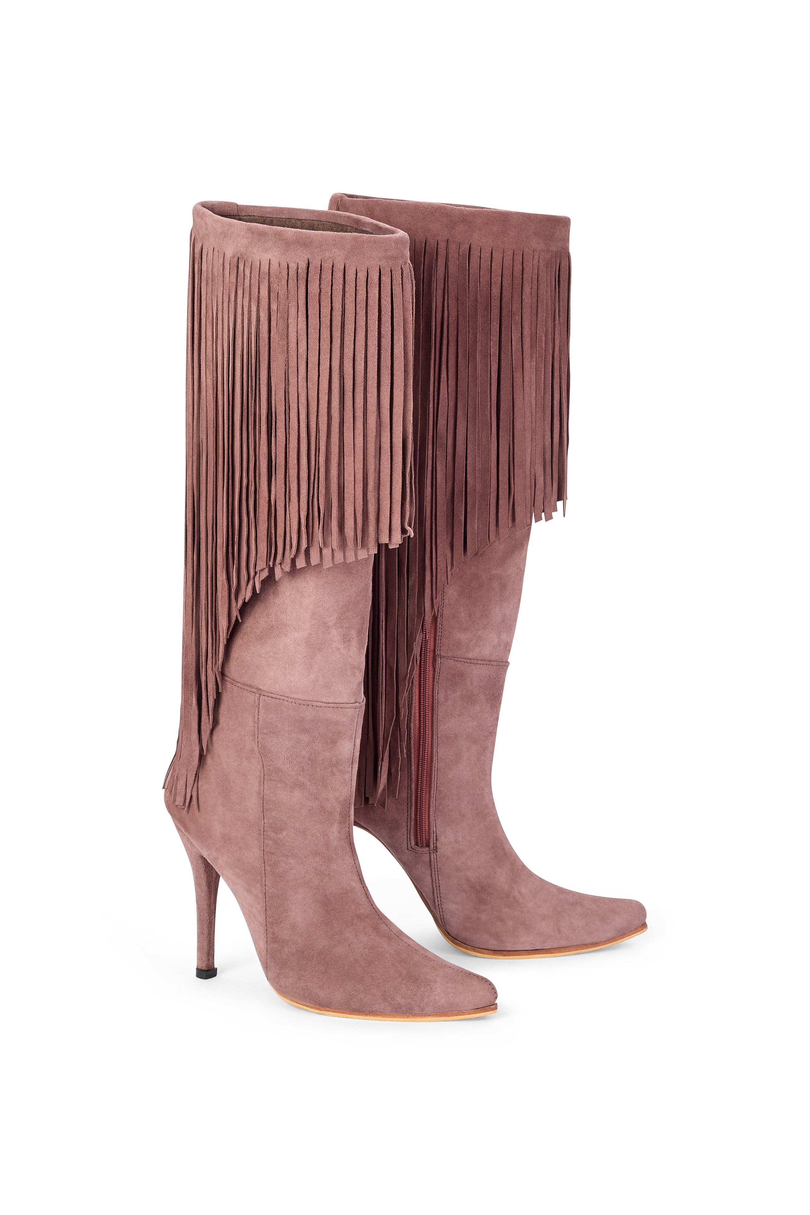 CHER FRINGE BOOTS