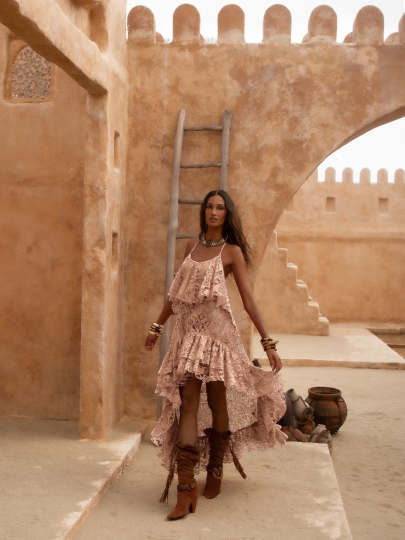 JEANINE FLOWING DRESS