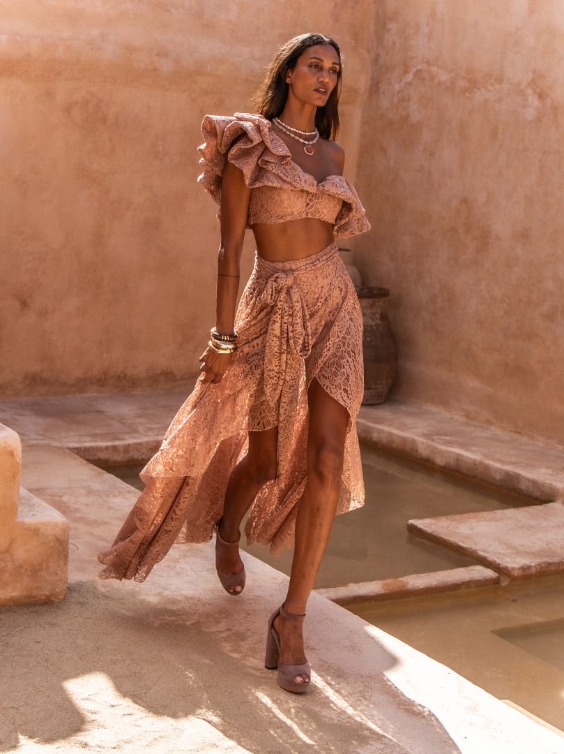 INNA RUFFLE TOP