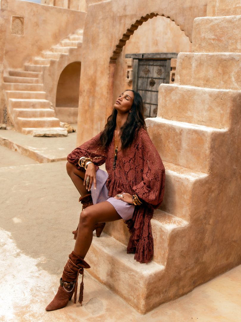 DAPHNE FLOWING BLOUSE