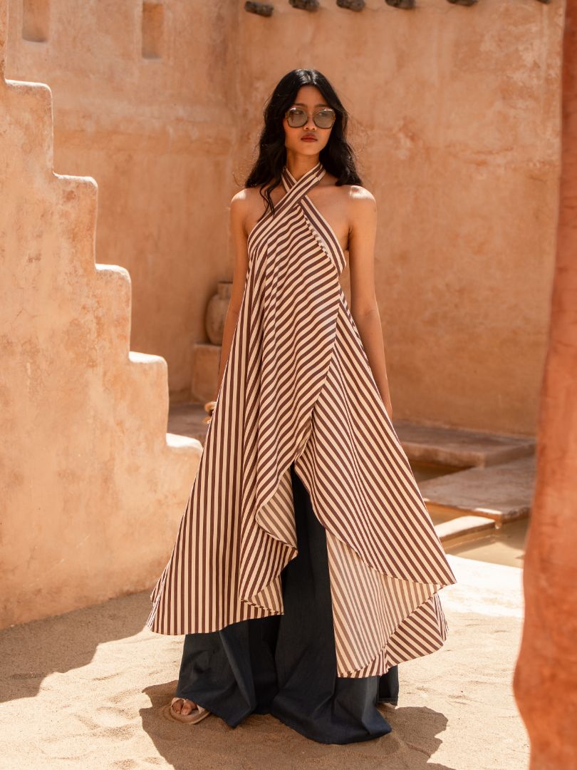 ALEXIA WRAP DRESS