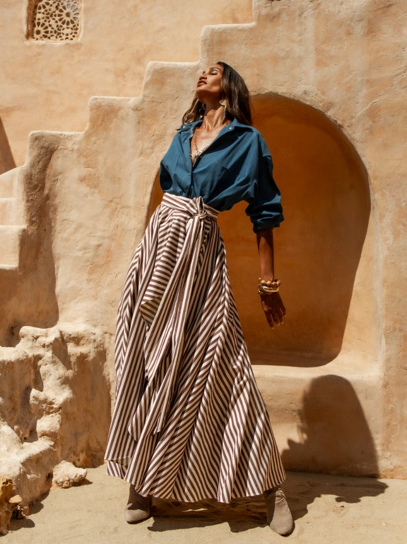 ALEXIA WRAP DRESS