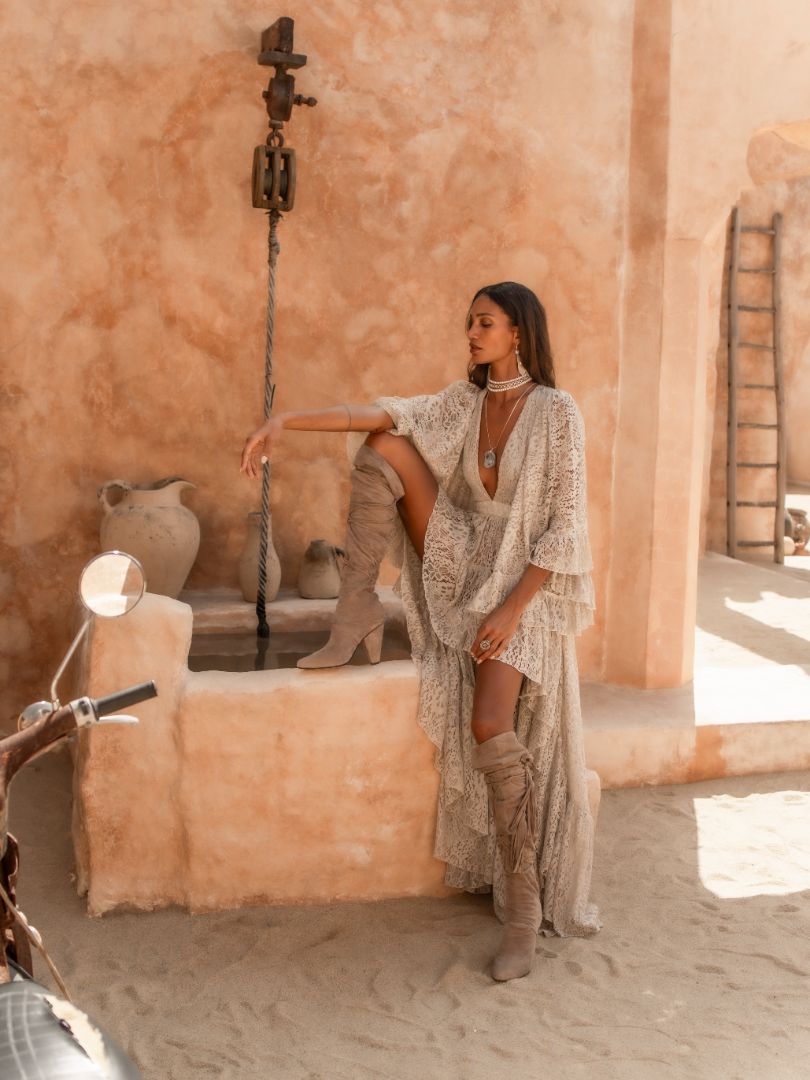 MAGGIE FLOWING DRESS