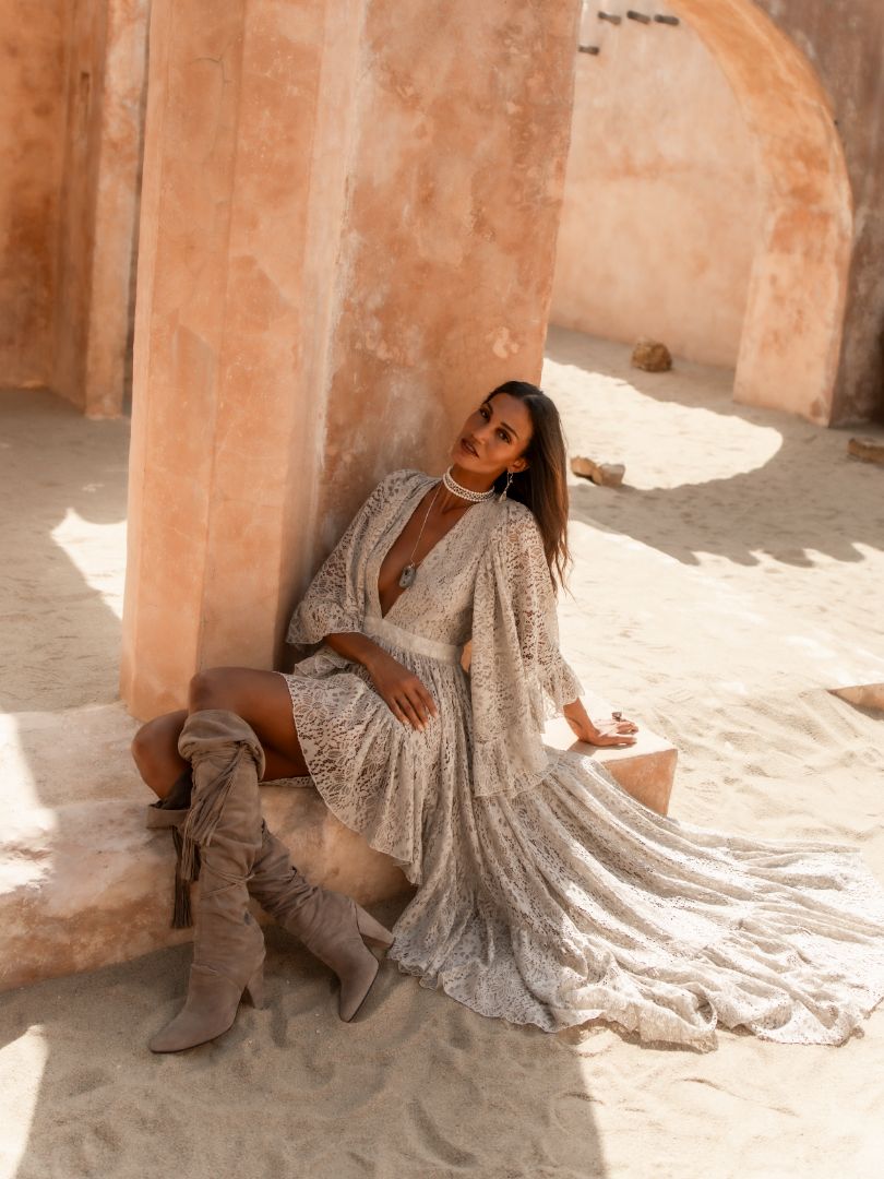 MAGGIE FLOWING DRESS