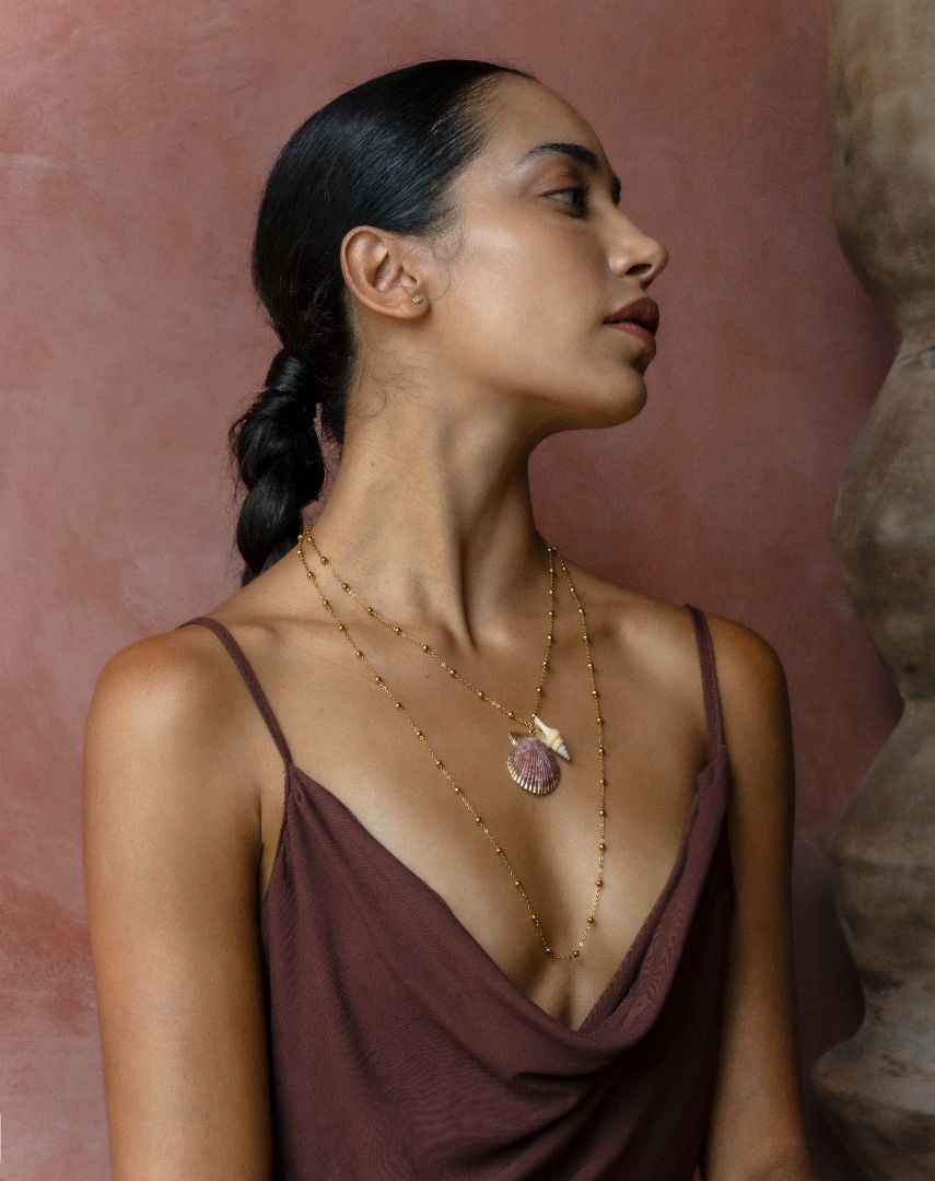 Caracol Layered Necklace
