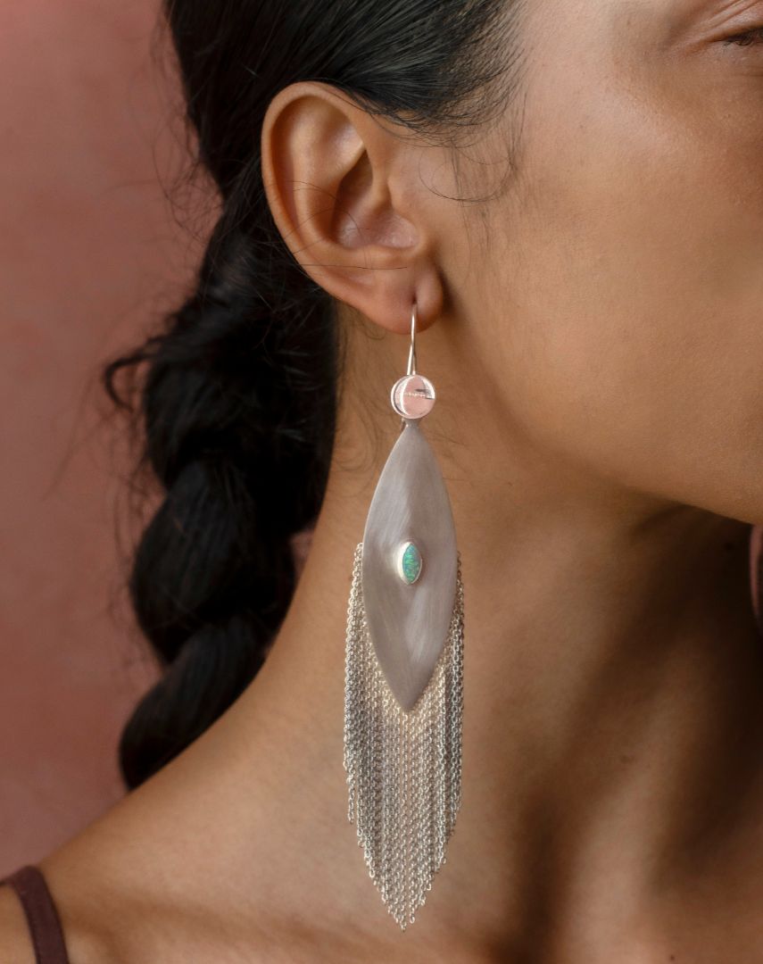 Ojo Fringe Earrings