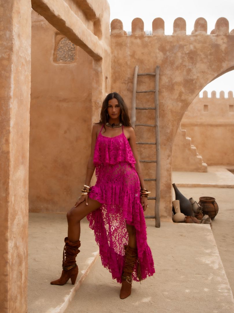 JEANINE FLOWING DRESS