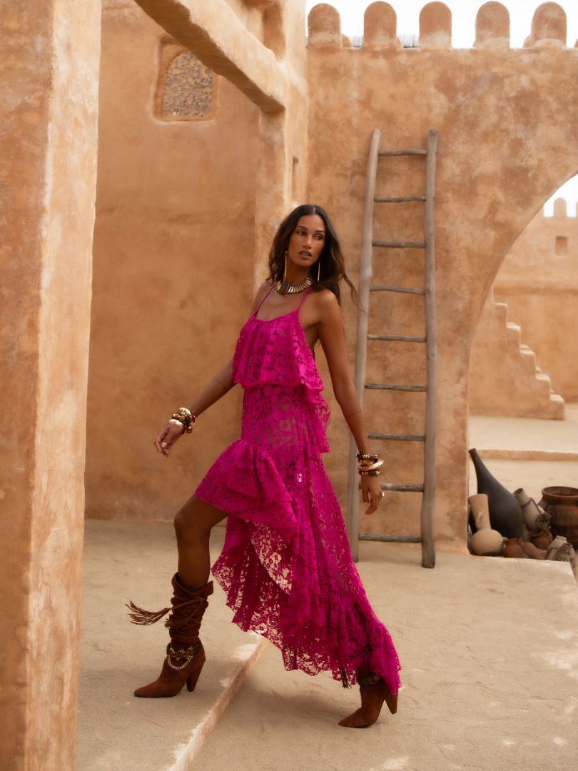 JEANINE FLOWING DRESS