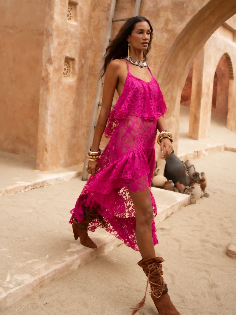 JEANINE FLOWING DRESS