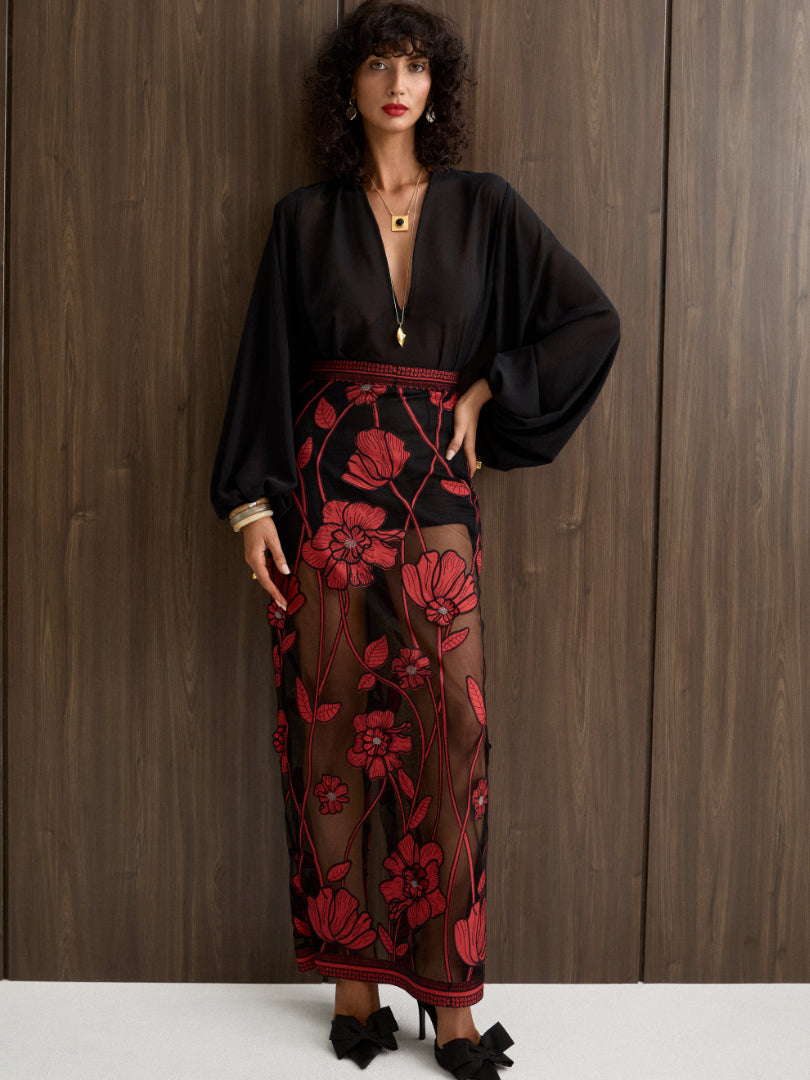 Wintour Pencil Skirt