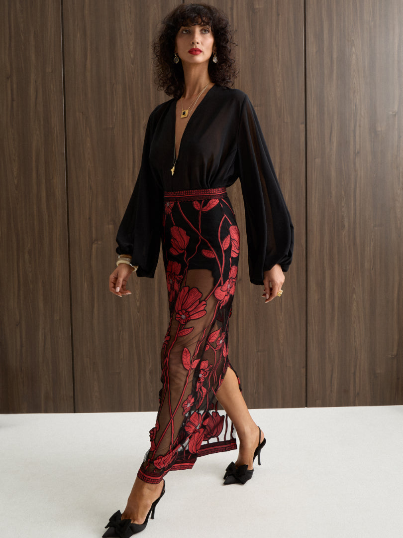 Wintour Pencil Skirt