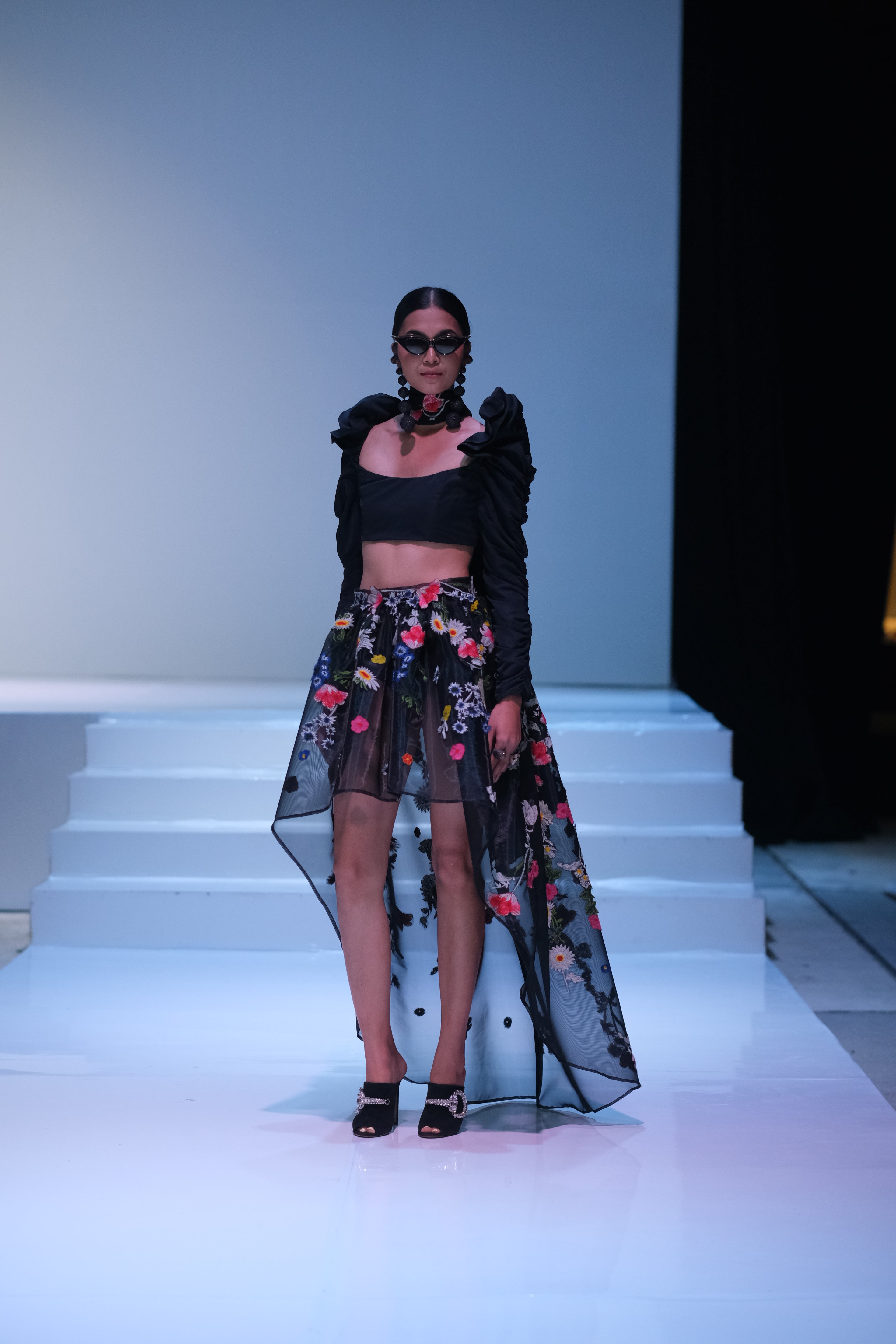 CASSANDRA ORGANZA SKIRT