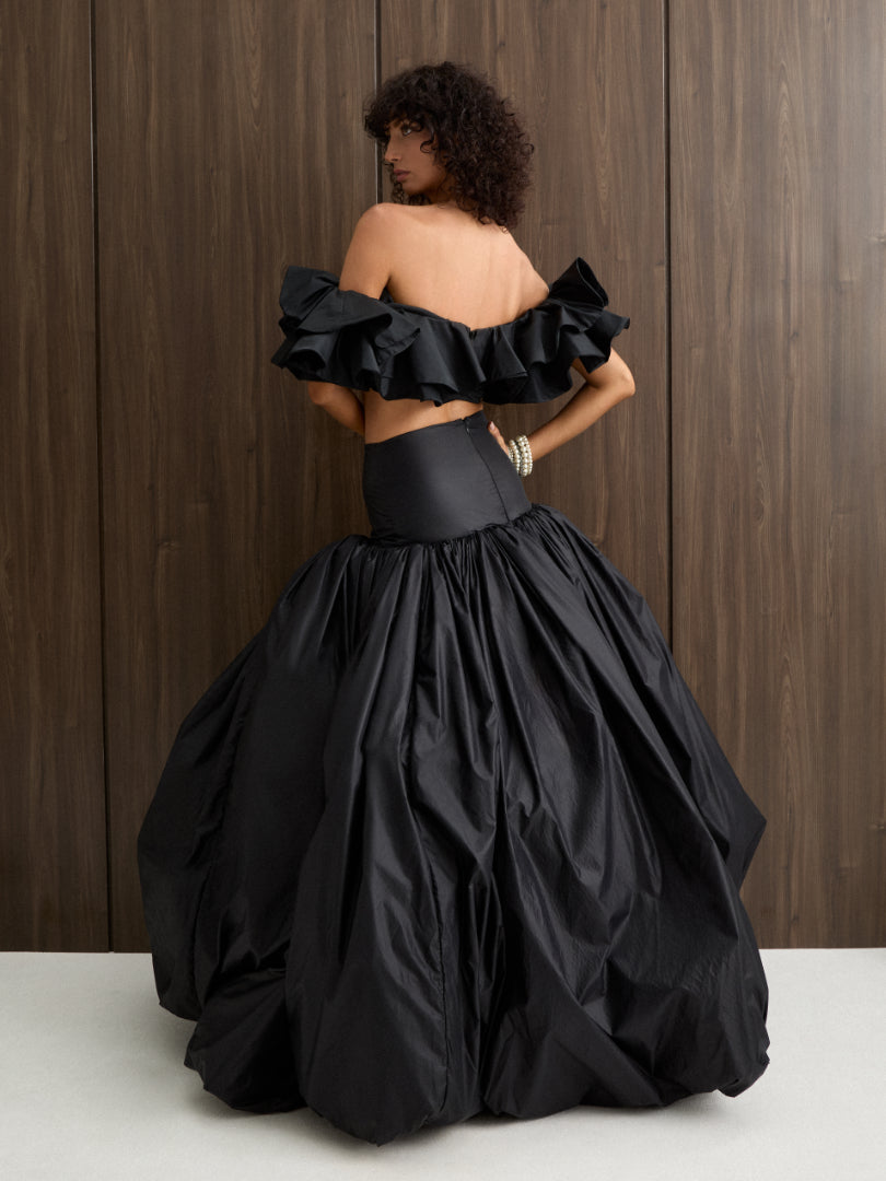 Inez Ruffled Top