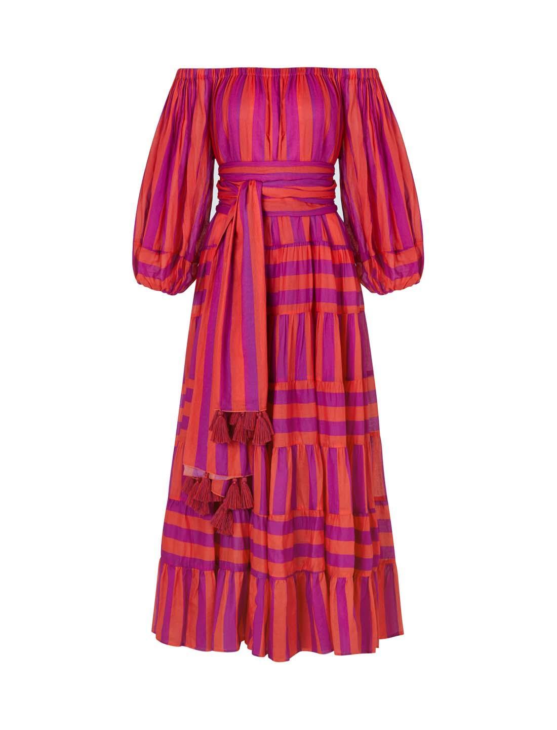 BRIELLE BOHO MAXI DRESS - Erika Peña
