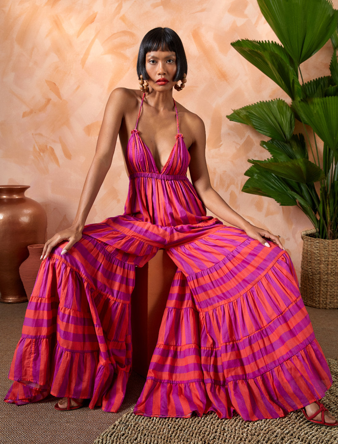 Lola Twill Walk Thru Jumpsuit
