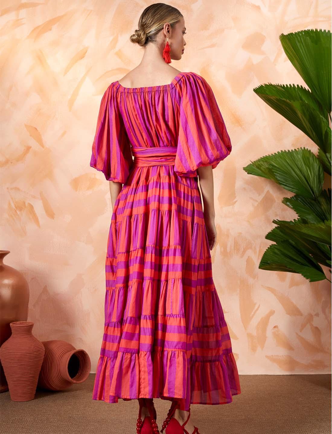BRIELLE BOHO MAXI DRESS - Erika Peña