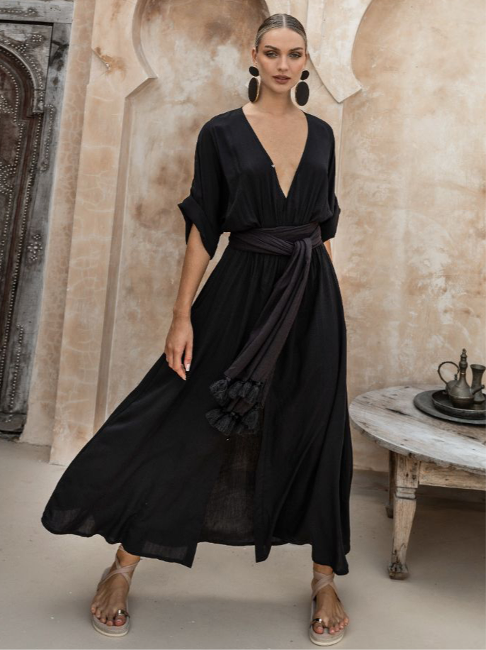 length of maxi dress for 5 3 Perfect maxi dress for vacation. Wearing a size XS, Im 53 120 lbs (35 bust, 26.5 waist, 36.5 hips). #dealsforyoudays #halara #maxidress @Halara_official