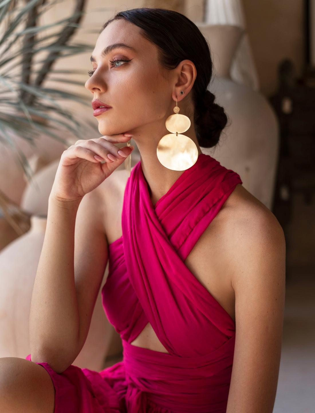 GISELE METAL EARRING - Erika Peña