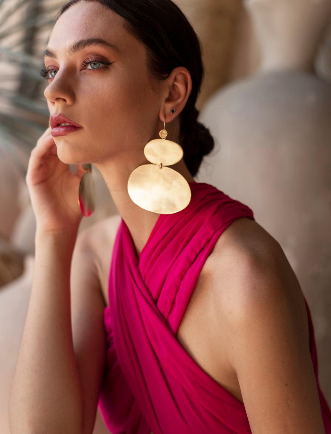 GISELE METAL EARRING - Erika Peña