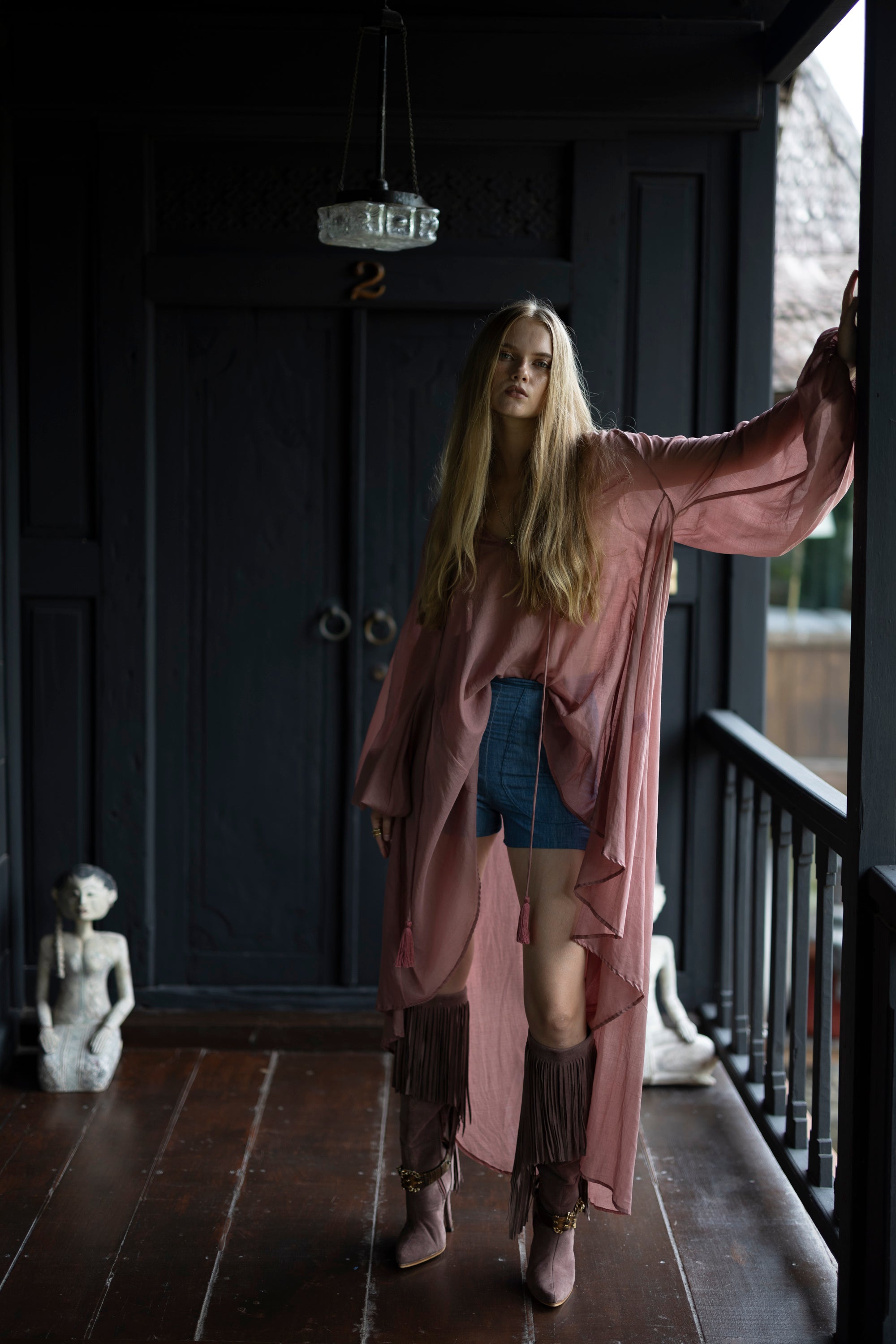 CHER FRINGE BOOTS