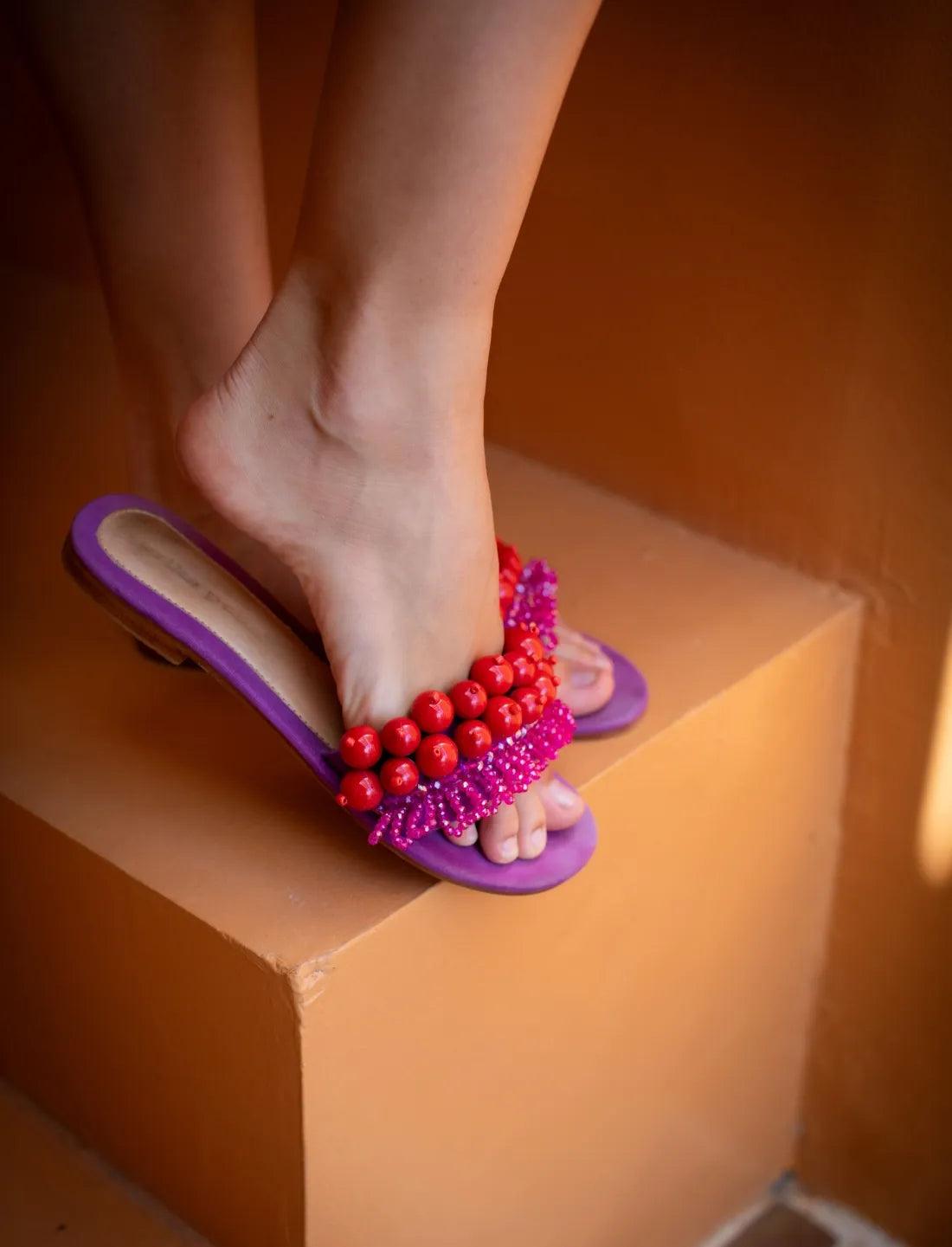 EMILY FLAT SANDAL - Erika Peña