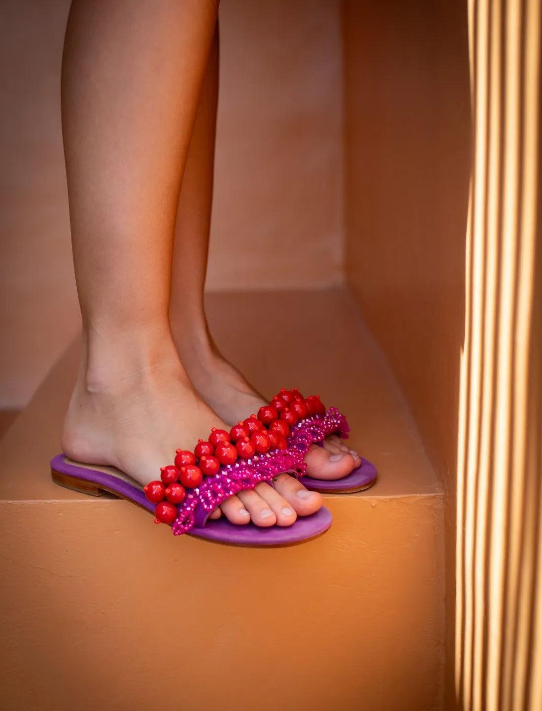 EMILY FLAT SANDAL - Erika Peña