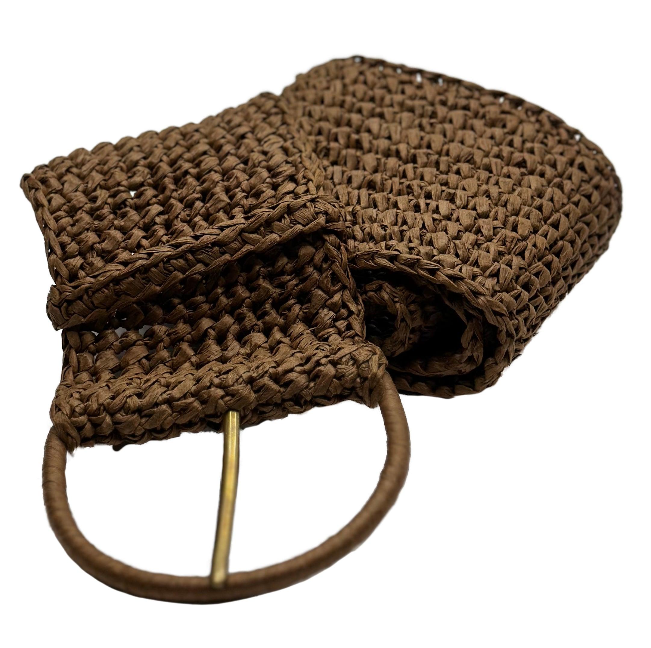 ISABELLA SINGLE WRAP BELT- BASKET WEAVE - Erika Peña