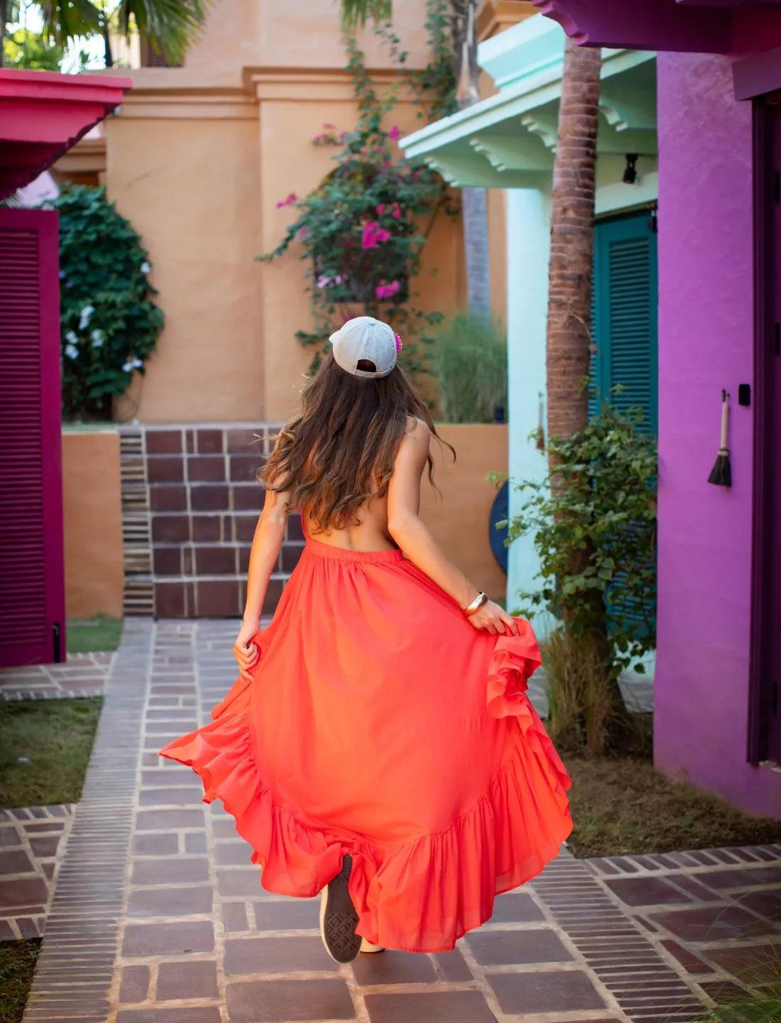 MIA FLOWING DRESS - Erika Peña