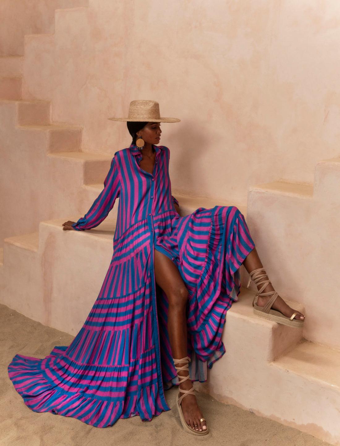 NISA MAXI DRESS - Erika Peña