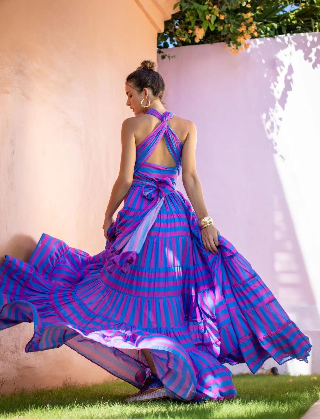 SELMA WOMEN BOHEMIAN MAXI DRESS - Erika Peña