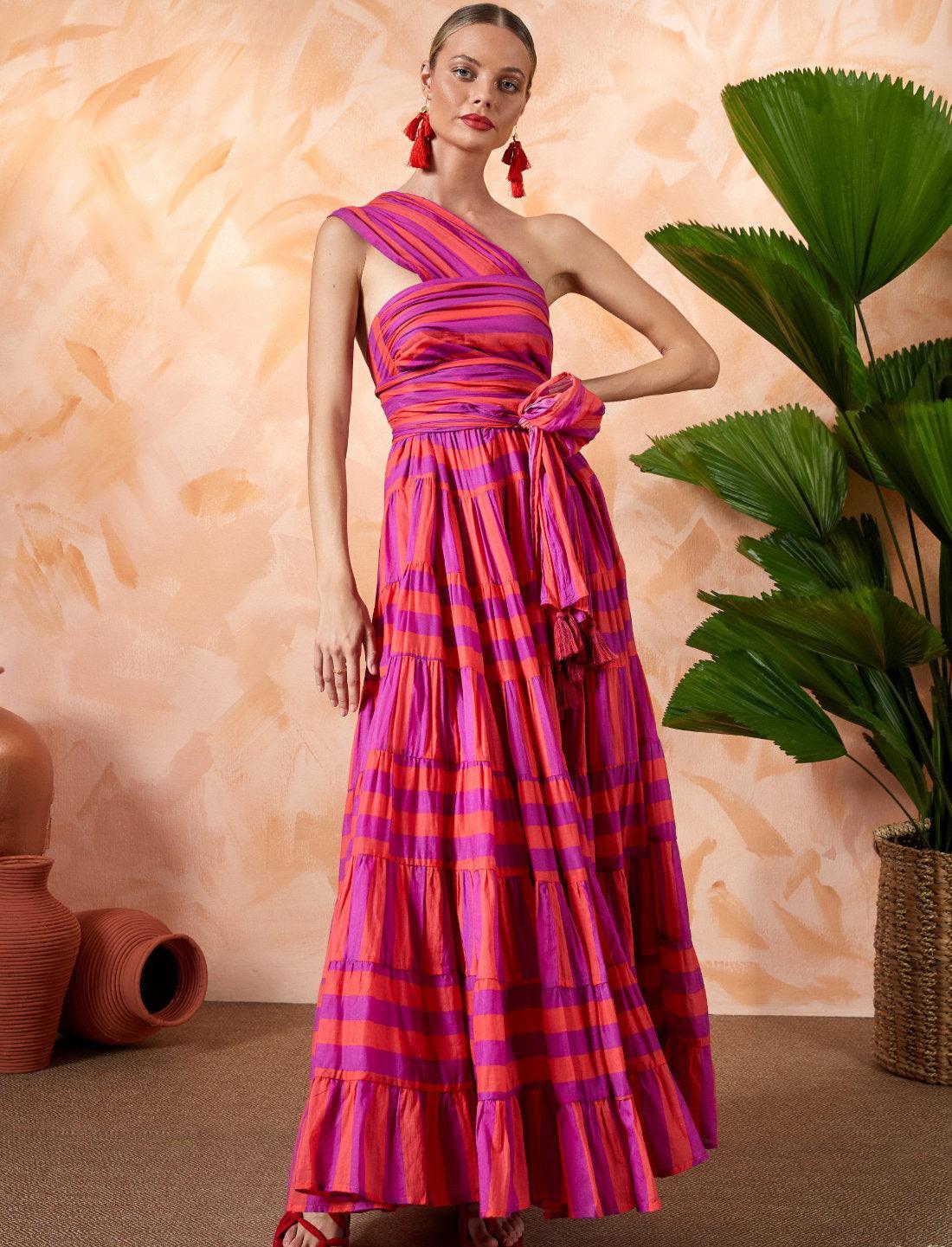 SELMA WOMEN BOHEMIAN MAXI DRESS - Erika Peña