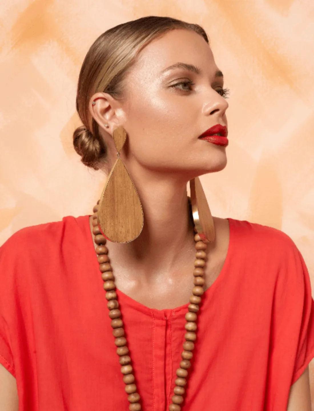 VIDA TEARDROP EARRING - Erika Peña
