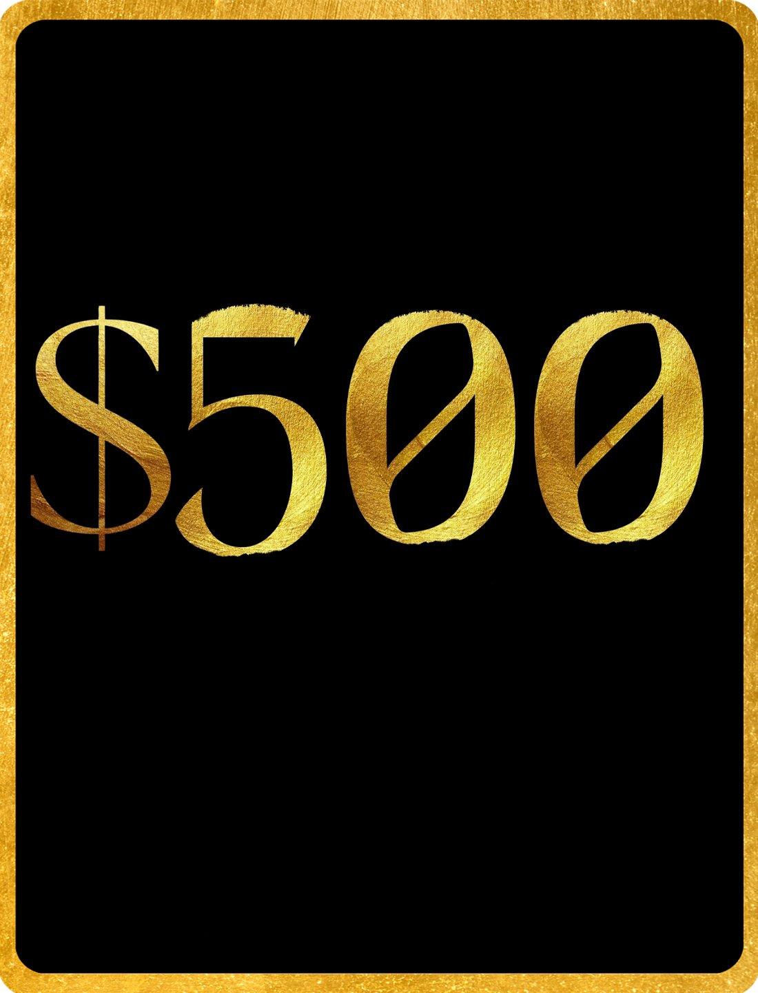 $500 GIFT CARD - Erika Peña