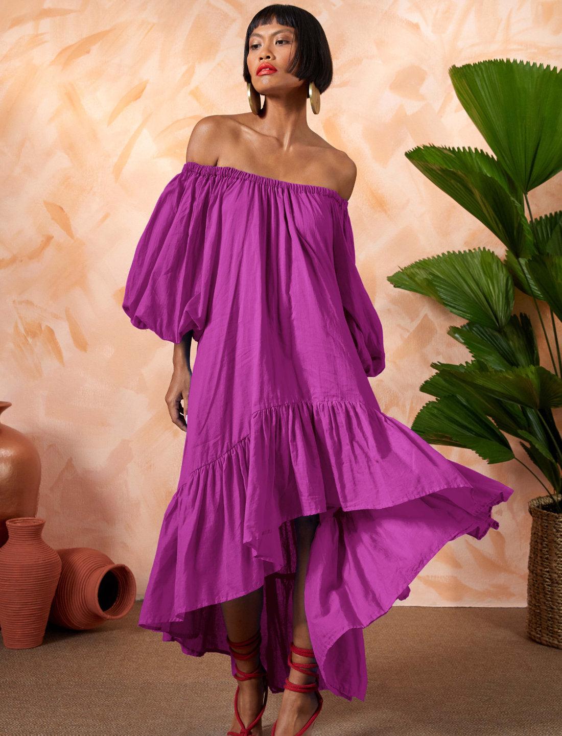 Bri Flowing Dress - Erika Peña