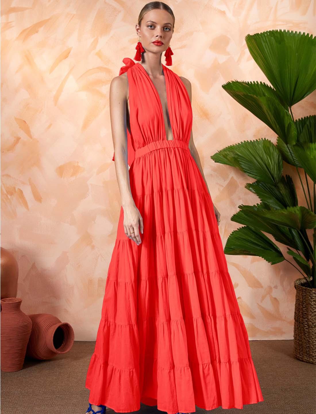 VEA MAXI DRESS - Erika Peña