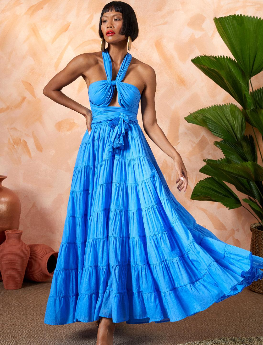 SELMA WOMEN BOHEMIAN MAXI DRESS - Erika Peña
