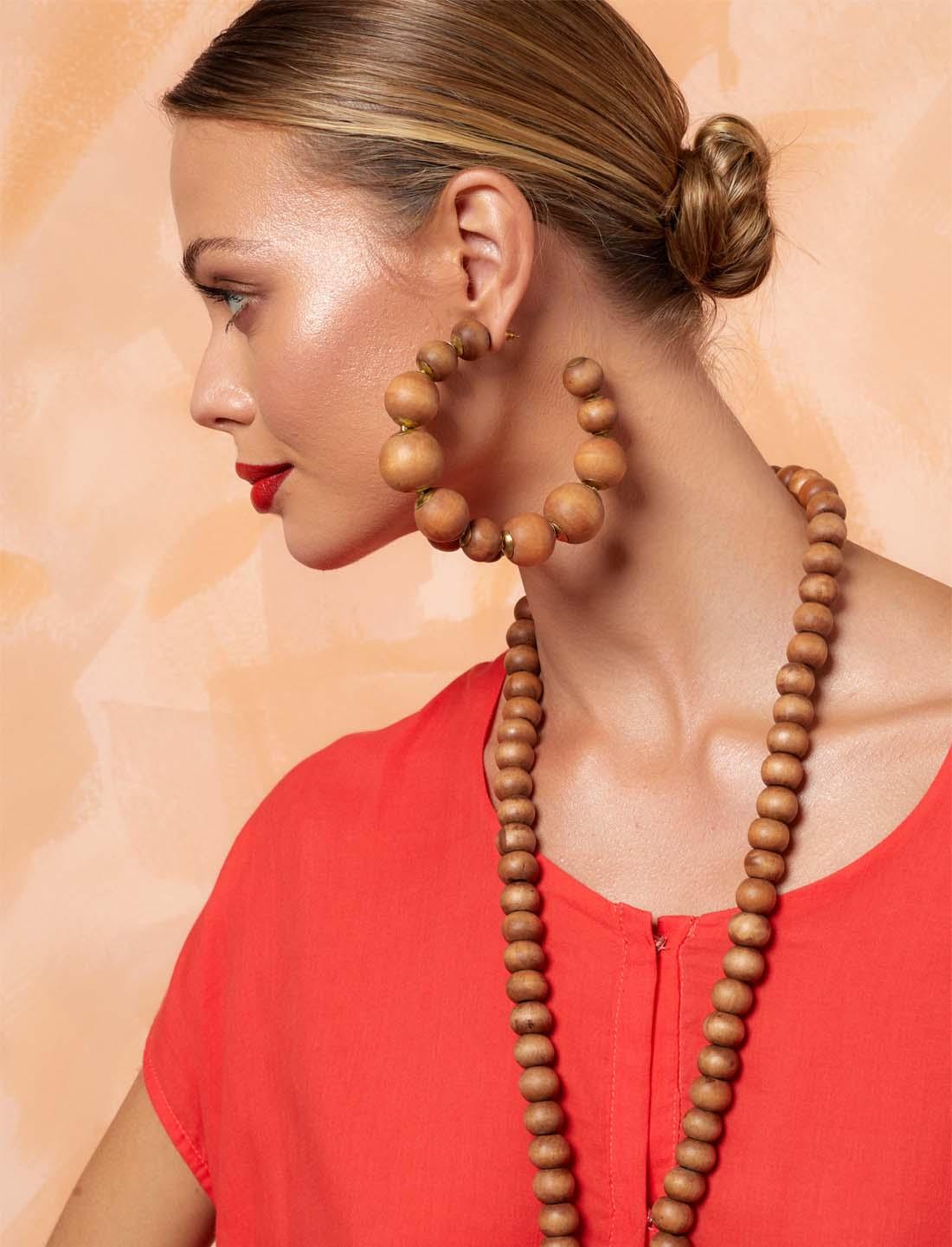 MARIA HOOP EARRING - Erika Peña