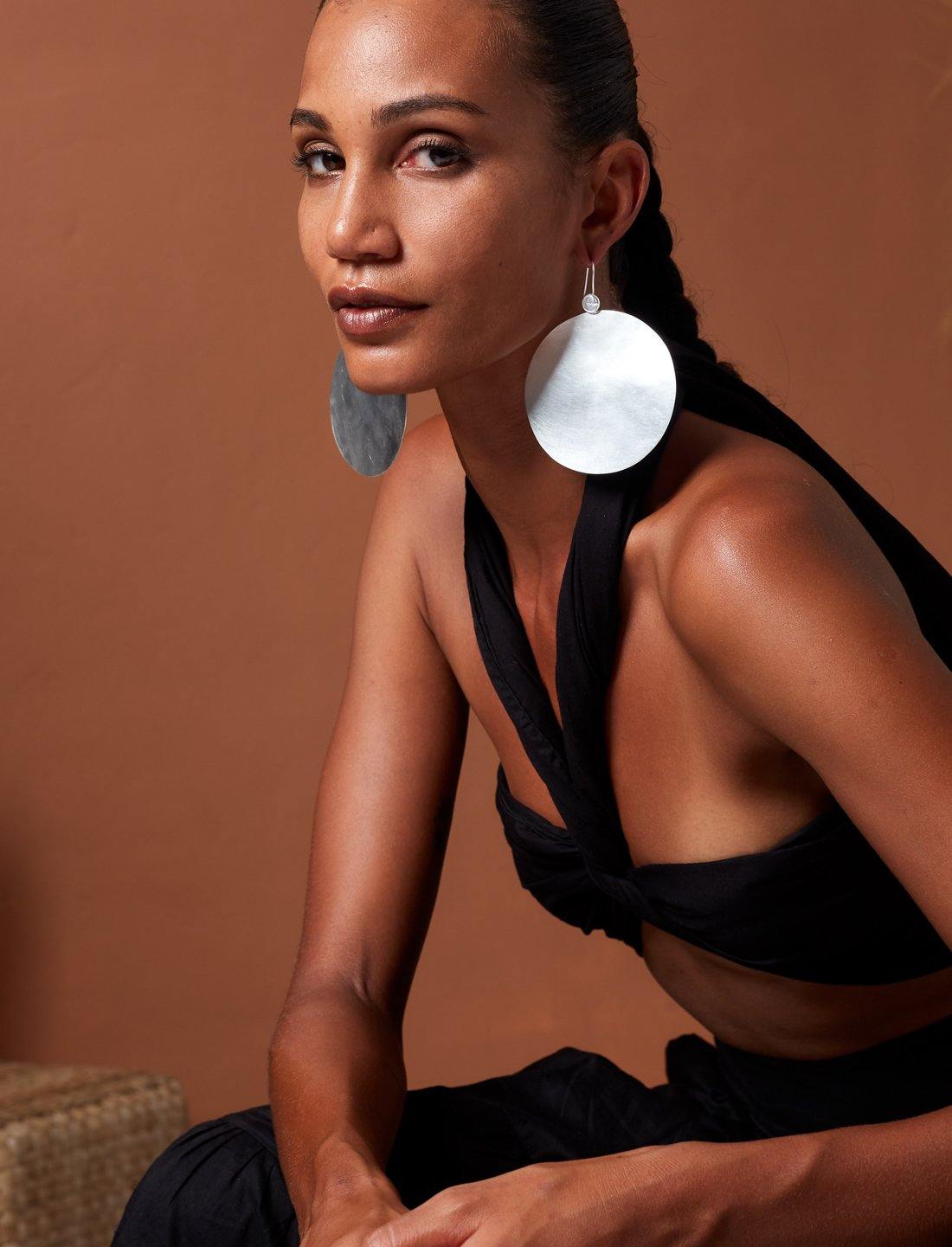 May Round Earrings - Erika Peña