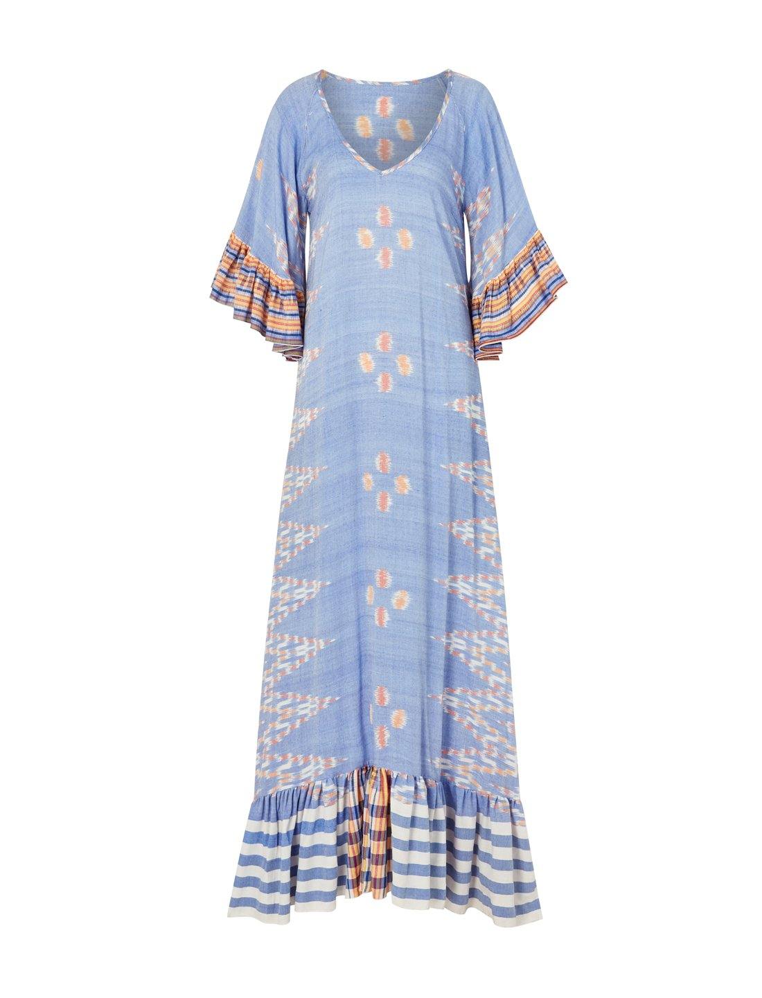 MYA MAXI DRESS IKAT - Erika Peña