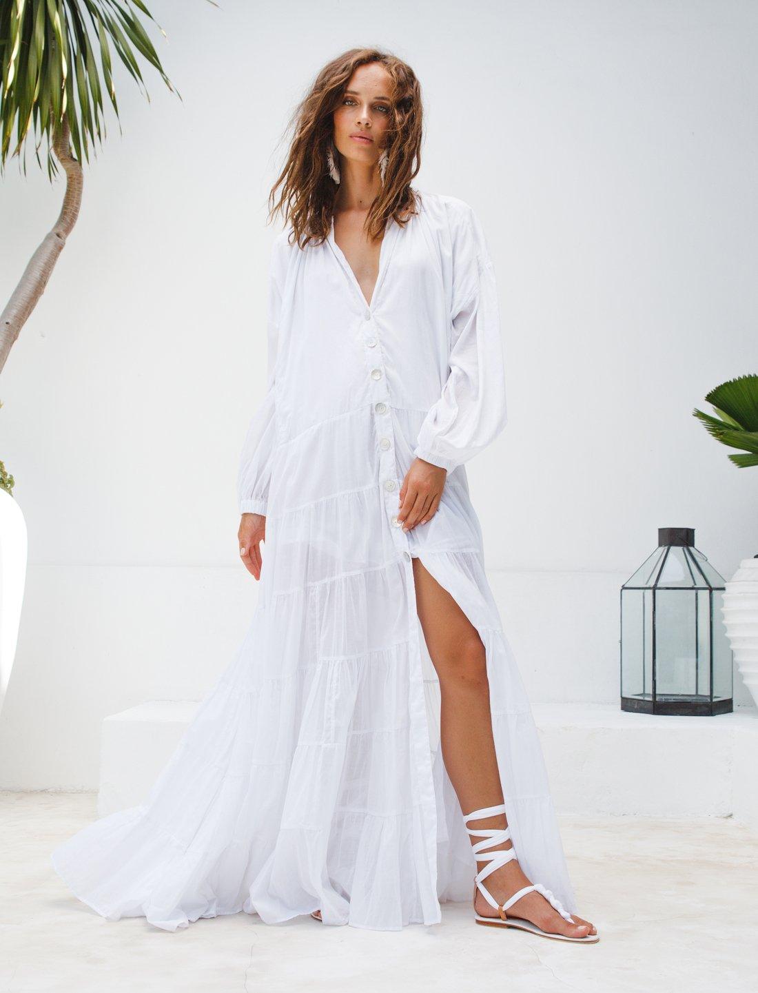 ella women bohemian maxi dress Erika Peña ELLA WOMEN BOHEMIAN MAXI DRESS